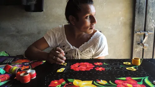 Pedro, Frida y su jardín de flores